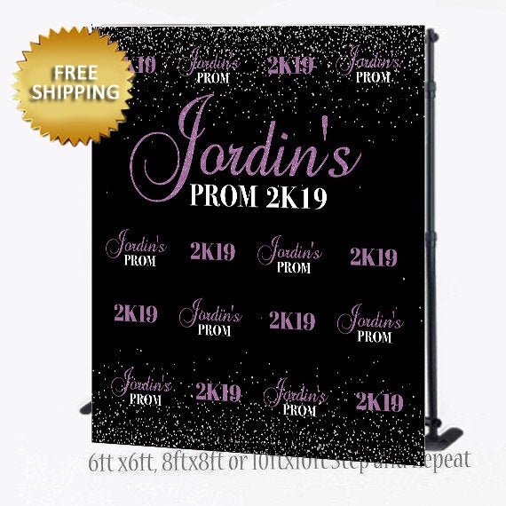 Prom 2k20 2K20 Prom Step and Repeat backdrop – Dream Design Group