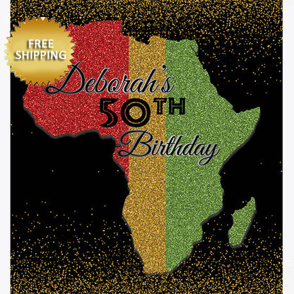 Africa Step and Repeat, Prom Step and Repeat, 50th Step and Repeat, African Backdrop, Ethnic backdrop, Birthday backdrop, Wedding Backdrop