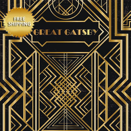 Art deco Step and Repeat, Great Gatsby backdrop, Bridal Shower backdrop, Birthday Backdrop, wedding backdrop, step and repeat backdrop
