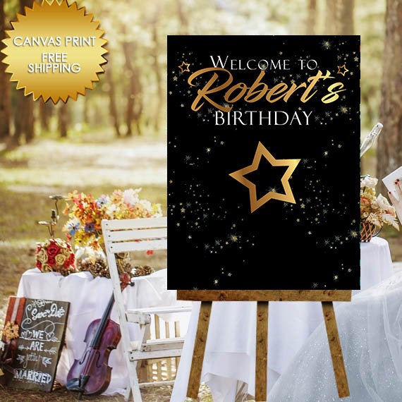 Birthday canvas guest book sign, Bridal Shower guest book canvas,Welcome guestbook, canvas sign, Wedding guest canvas,step and repeat custom