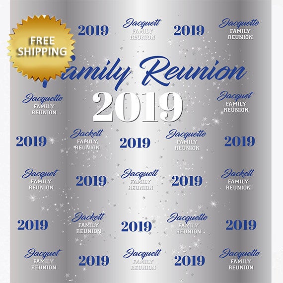 Family Reunion Step and Repeat, Family Reunion Backdrop, Tufted Backdrop , Photo Props, Family Reunion Step, Silver backdrop