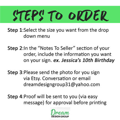 Birthday Photo Yard Sign, Class of 2020 Grad Photo Yard Sign, Class of 2020 Grad Photo Yard Sign, Birthday Yard Sign, Birthday Welcome Sign
