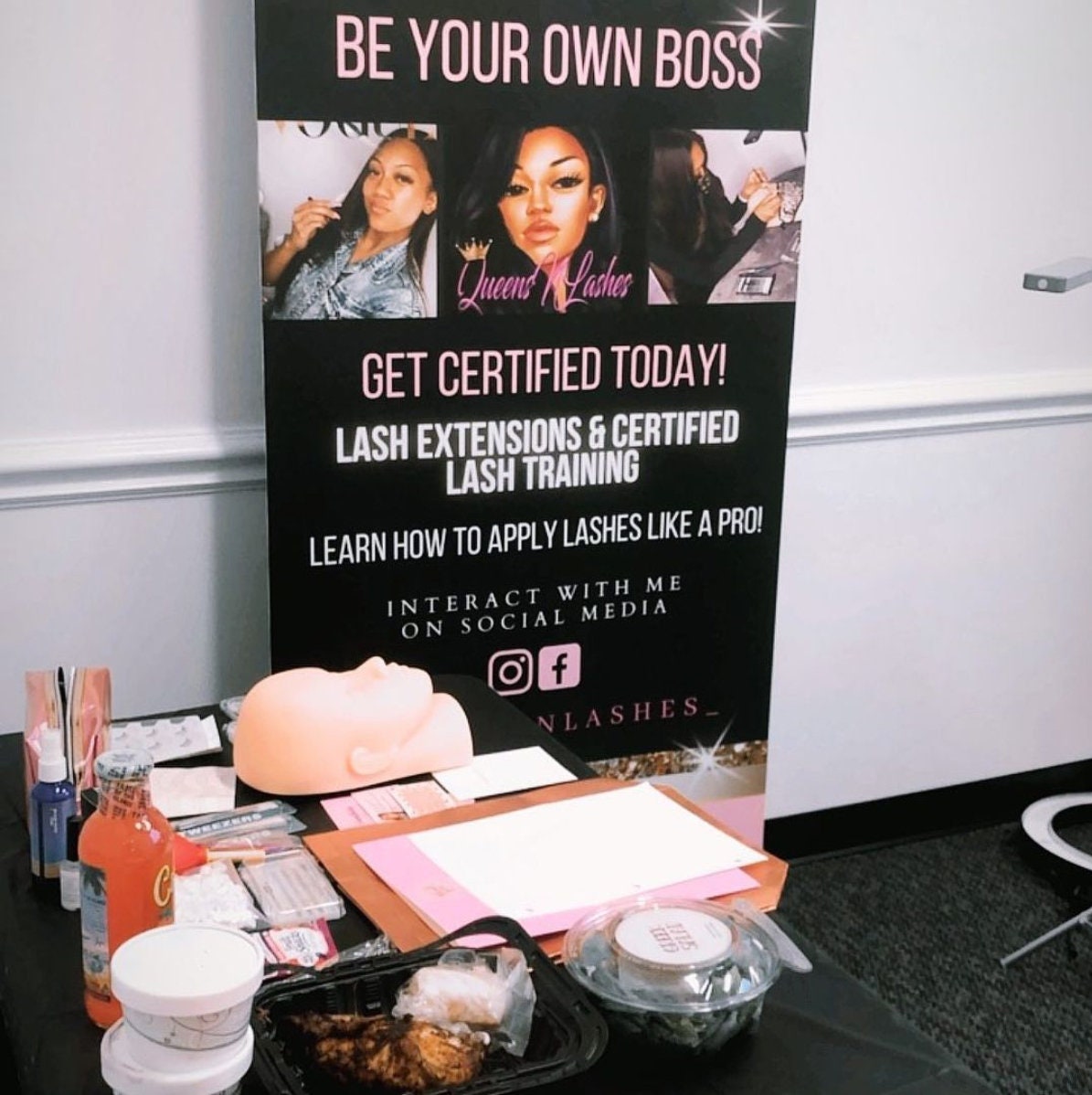 Pop up shop banner, Pop up retractable banner, Custom Roll Up Banner Stand, Trade show banner,  Retractable banner, gold black pop up banner