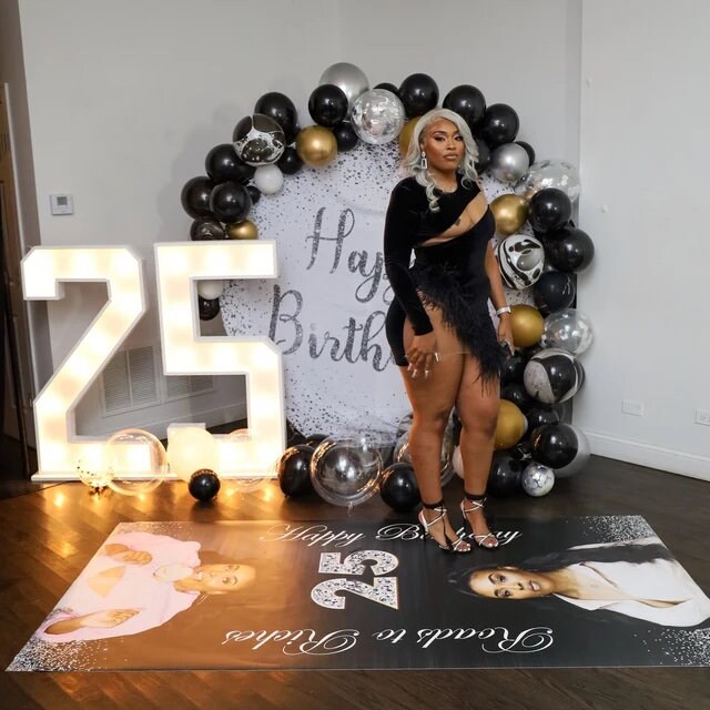 Floor Decal sticker, Removable sticker, Removable vinyl sticker, Floor Sticker, Birthday backdrop, Birthday step and Repeat,basketball decal