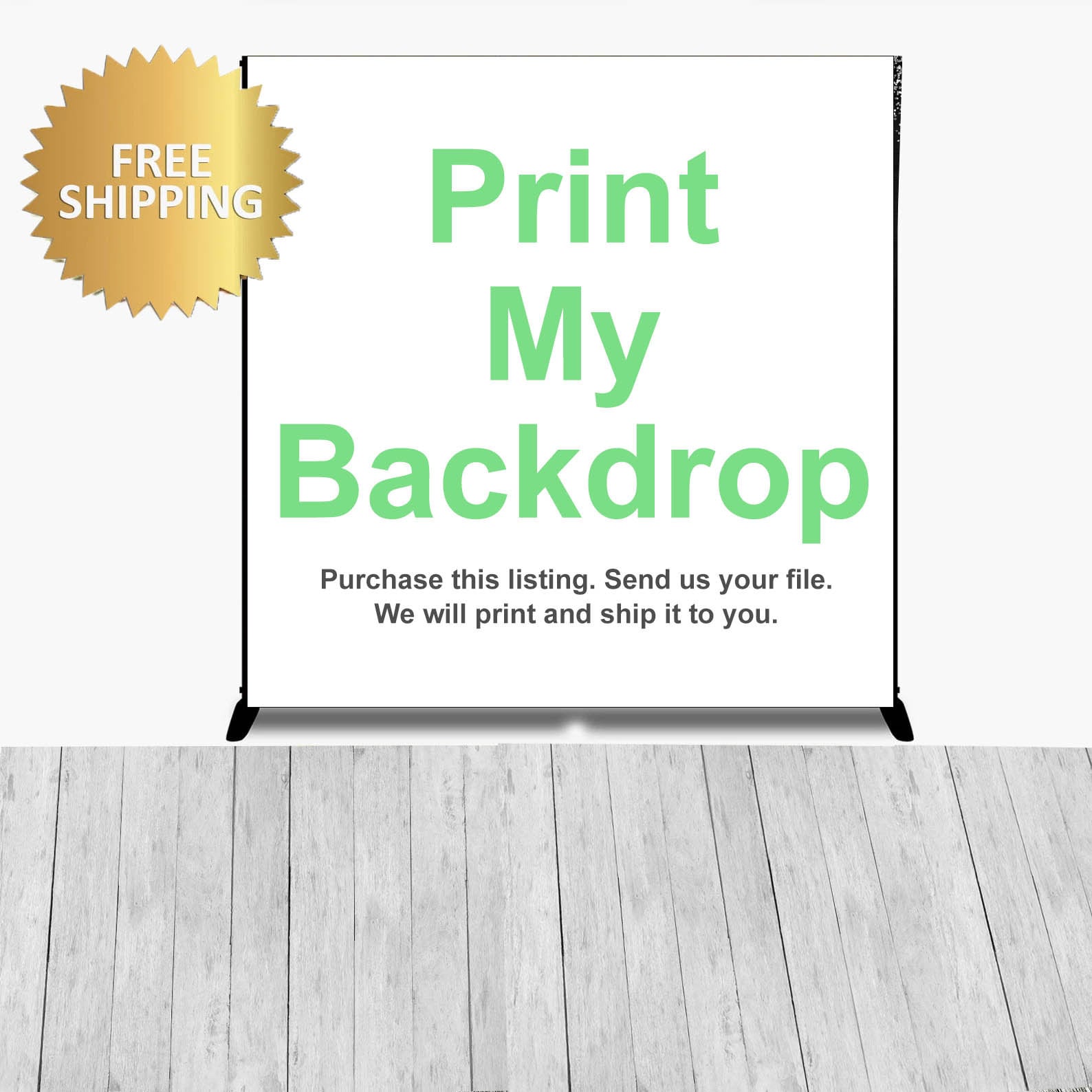 Print my backdrop, Print backdrop, Birthday banner, Custom Backdrop, P ...