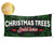 Christmas Trees sold here banner, Christmas Trees banner, Christmas Tree For Sale Sign, Christmas tree for sale, Outdoor custom banner